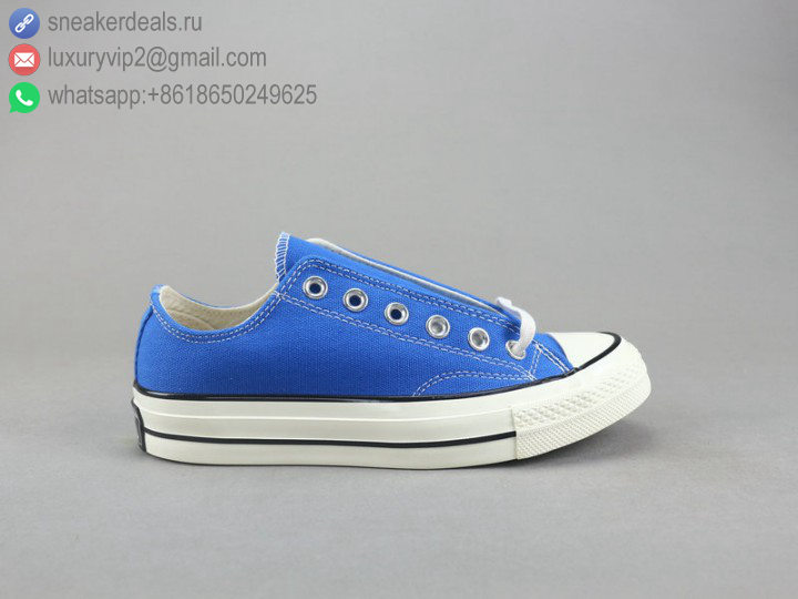 CONVERSE ALL STAR 1970 BLUE CANVAS SKATE SHOES LOW UNISEX